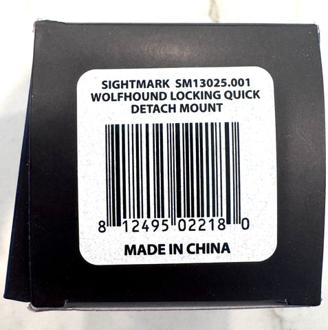 Sightmark QD Mount *Open Box*