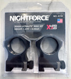 Nightforce X-Treme Duty Scope Rings *Open Box*