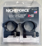 Nightforce X-Treme Duty Scope Rings *Open Box*