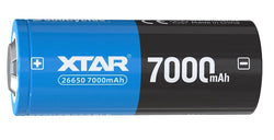 XTAR Button-Top 26650 7000mAh