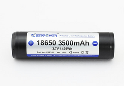 KeepPower Button-Top 18650 3500mAh (Set of 2)