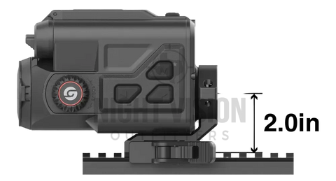 GUIDE 2.0" Clip-On QD Picatinny Mount