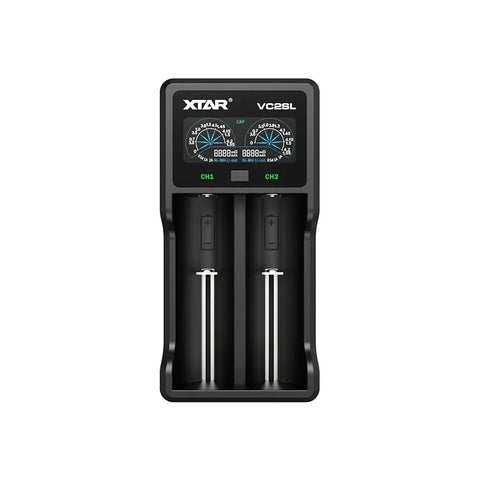 XTAR VC2SL Li-Ion / NiMH 2-Bay Battery Charger