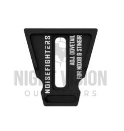 Noisefighters Fore/Aft Adjustable Dovetail Shoe