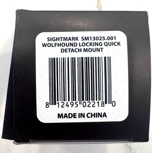 Sightmark QD Mount 🔷Open Box🔷