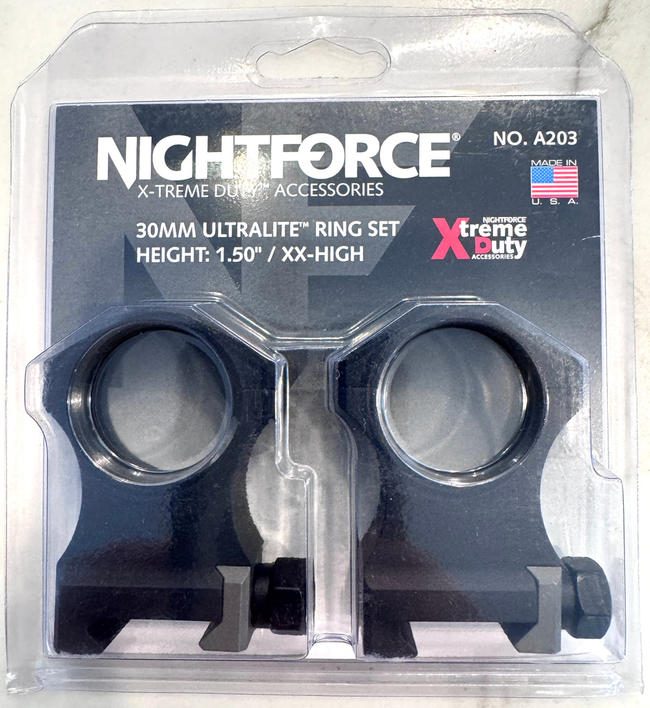 Nightforce X-Treme Duty Scope Rings 🔷Open Box🔷 – Night Vision Outfitters