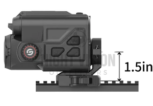 GUIDE 1.5" Clip-On QD Picatinny Mount