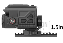 GUIDE 1.5" Clip-On QD Picatinny Mount