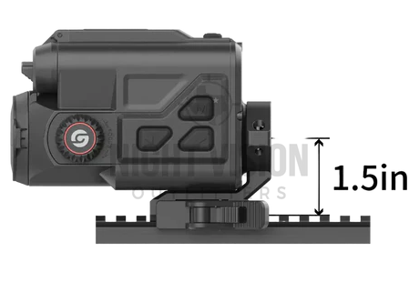 GUIDE 1.5" Clip-On QD Picatinny Mount