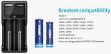 XTAR VC2SL Li-Ion / NiMH 2-Bay Battery Charger