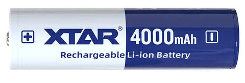 XTAR Button-Top 18650 4000mAh (Set of 2)