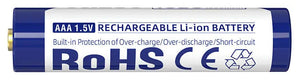 XTAR Rechargeable AAA 1000mAh (Set of 4)