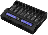 XTAR VC8S Li-Ion / NiMH 8-Bay Battery Charger