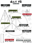 Two Vets Q.D.T. V2 Shooting Tripod